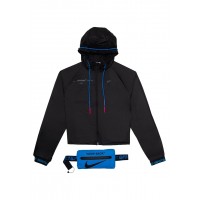 OFF-WHITE x Nike Women's Jacket Black/Blue