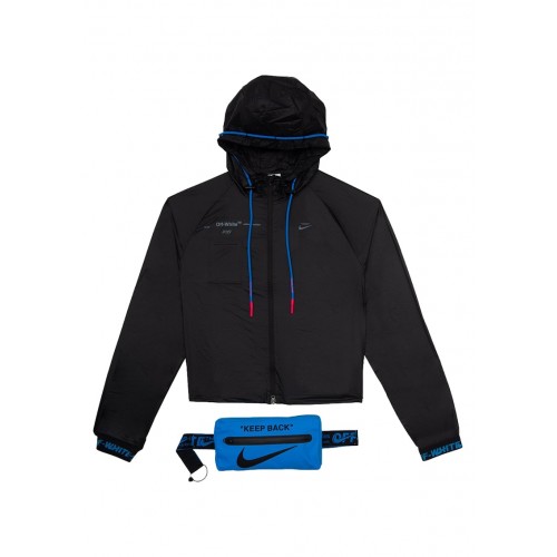 Nike Womens x Off-White Jacket BlackBlue