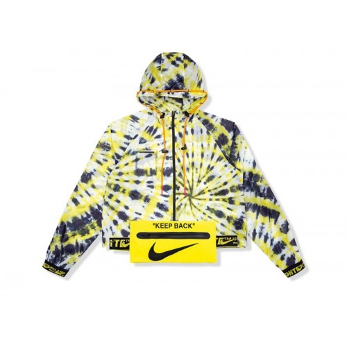 Off-White x Nike Womens NRG AOP Jacket Volt