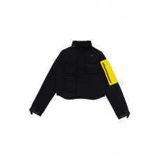 OFF-WHITE x Nike Women's Running Jacket Black/Yellow