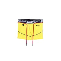OFF-WHITE x Nike Womens Training Shorts Opti Yellow