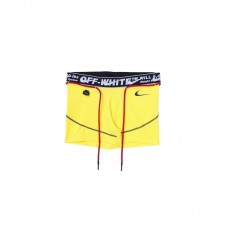 OFF-WHITE x Nike Womens Training Shorts Opti Yellow