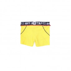 OFF-WHITE x Nike Womens Training Shorts Opti Yellow