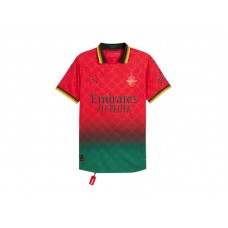 OFF-WHITE x Puma AC Milan Authentic Jersey Red/Black