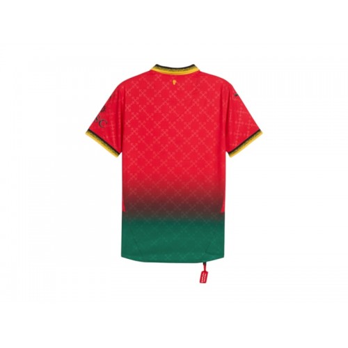 Puma AC Milan x Off-White Replica Soccer Jersey Puma BlackPower Green