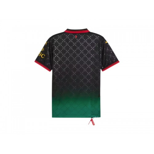 Puma AC Milan x Off-White Replica Soccer Jersey Puma BlackPower Green
