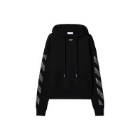 OFF-WHITE x Swarovski Arrow Hoodie Black