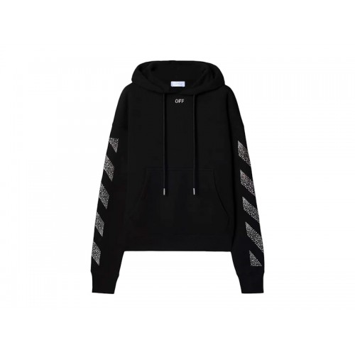 OFF-WHITE x Swarovski Arrow Hoodie Black