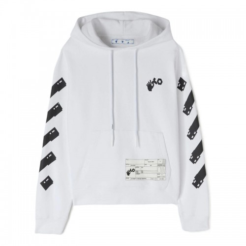 OFF-WHITE x Teenage Engineering Hoodie White