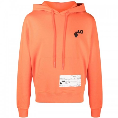 OFF-WHITE x Teenage Engineering Regular Fit Hoodie Orange OFF-WHITE x Teenage Engineering Regular Fit Hoodie Orange