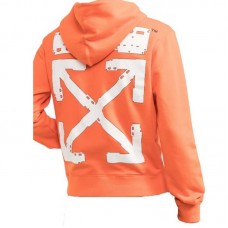 OFF-WHITE x Teenage Engineering Regular Fit Hoodie Orange
