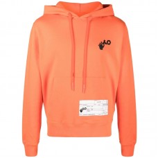 OFF-WHITE x Teenage Engineering Regular Fit Hoodie Orange