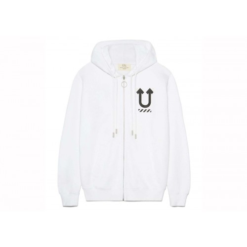 OFF-WHITE x UNDERCOVER Crossover Double Sided Logo Jacket White