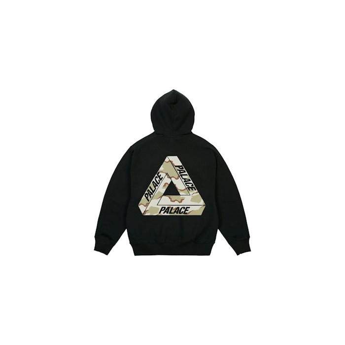 Худи Palace Camo Tri-Ferg Hood Black Худи Palace Camo Tri-Ferg Hood Black