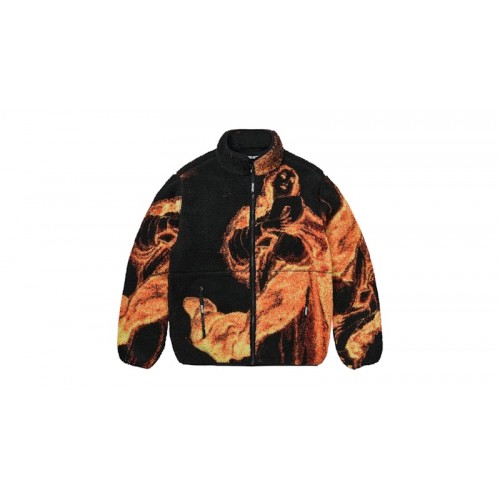 Palace Holy Grail Funnel Fleece Black