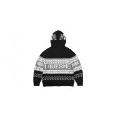 Palace Loves Me Hooded Knit Black