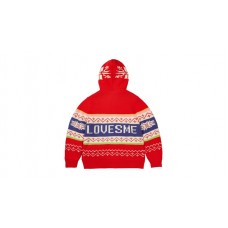 Palace Loves Me Hooded Knit Red