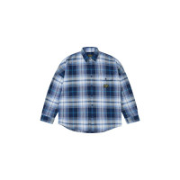 Palace Lumberyak Overshirt Navy Plaid