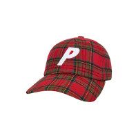 Palace P 6-Panel (FW26) Red Check