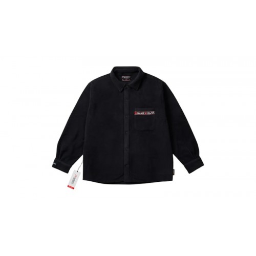 Palace Polartec Om Fleece Overshirt Black