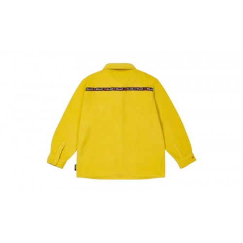 Palace Polartec Om Fleece Overshirt Saffron