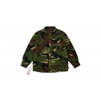 Palace Polartec Om Fleece Overshirt Woodland Camo