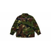 Palace Polartec Om Fleece Overshirt Woodland Camo