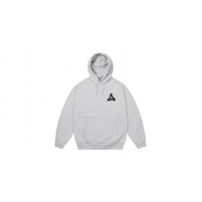 Palace Tri-Angelic Hood Grey Marl