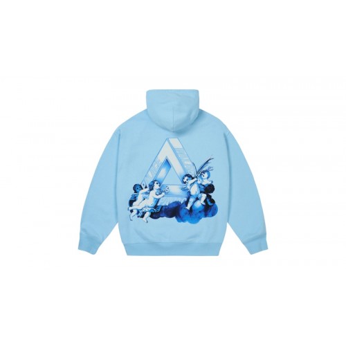Palace Tri-Angelic Hood Skyline Blue