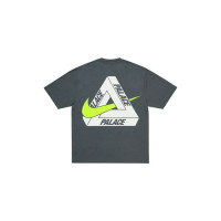 Palace x Nike Tri Swoosh T-Shirt Charcoal