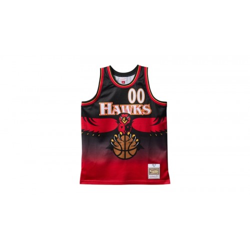 Playboi Carti x NBA x Mitchell & Ness Atlanta Hawks 1996-97 Swingman Jersey Black