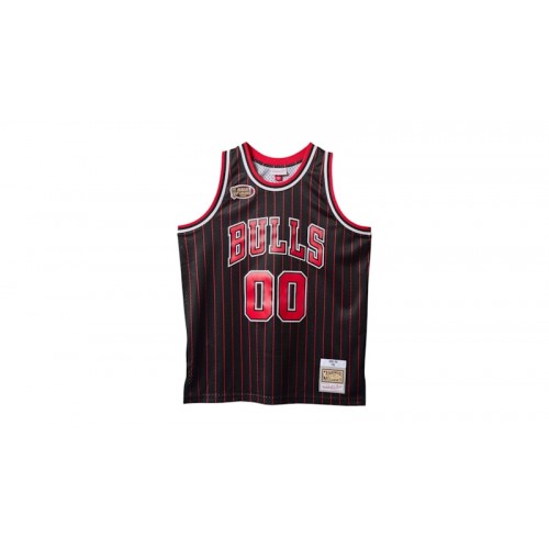 Playboi Carti x NBA x Mitchell & Ness Chicago Bulls 1995-96 Swingman Jersey Black