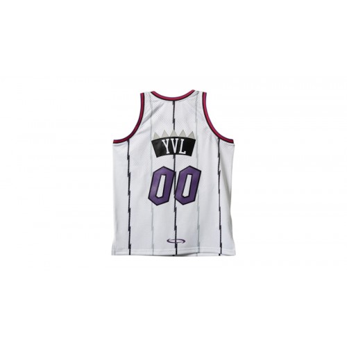 Playboi Carti x NBA x Mitchell & Ness Toronto Raptors 1998-99 Swingman Jersey White Playboi Carti x NBA x Mitchell & Ness Toronto Raptors 1998-99 Swingman Jersey White