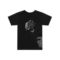 Pop Smoke x Vlone Tracklist Tee Black