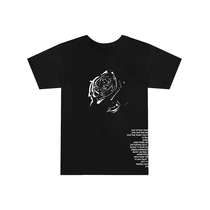 Футболка Pop Smoke x Vlone Tracklist Tee Black Футболка Pop Smoke x Vlone Tracklist Tee Black