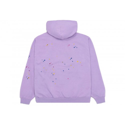 Оригинальный шмот Sp5der Acai Hoodie Purple - 70см