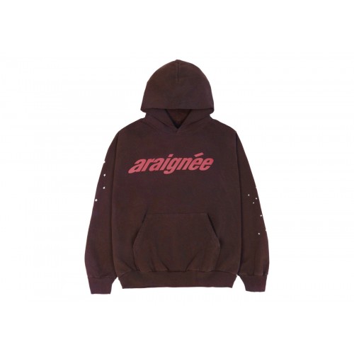 Оригинальный шмот Sp5der Araignee Hoodie Brown - 70см
