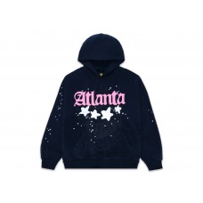 Sp5der Atlanta Hoodie Navy