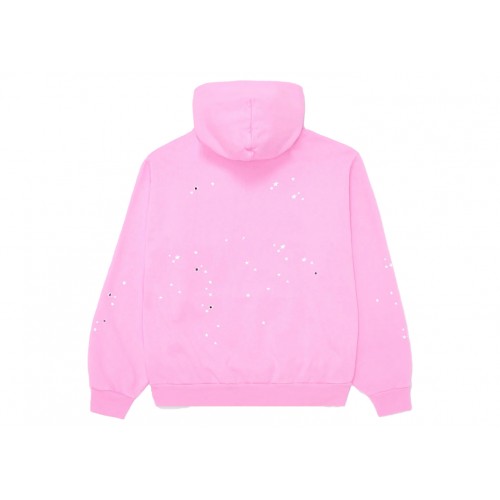 Оригинальный шмот Sp5der Atlanta Hoodie Pink - 70см