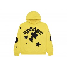 Sp5der Beluga Hoodie Gold