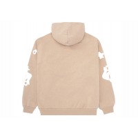 Sp5der Beluga Hoodie Light Brown