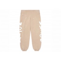 Sp5der Beluga Sweatpants Light Brown