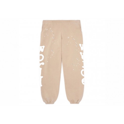 Оригинальный шмот Sp5der Beluga Sweatpants Light Brown - 70см