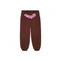 Sp5der Classic Sweatpant Brown