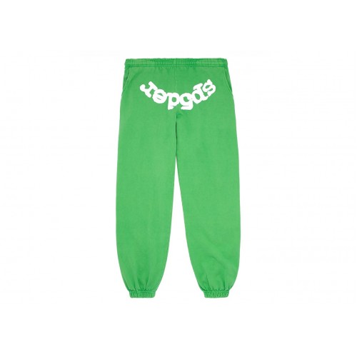 Оригинальный шмот Sp5der Classic Sweatpant Slime Green - 70см