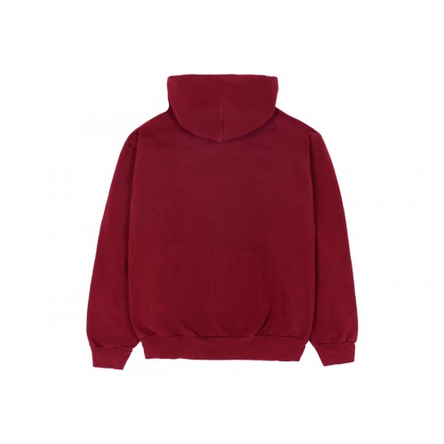 Оригинальный шмот Sp5der Logo Hoodie Maroon - 70см