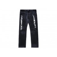 Sp5der Moto Jean Vintage Black