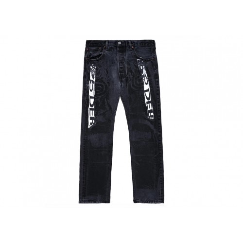 Оригинальный шмот Sp5der Moto Jean Vintage Black - 70см