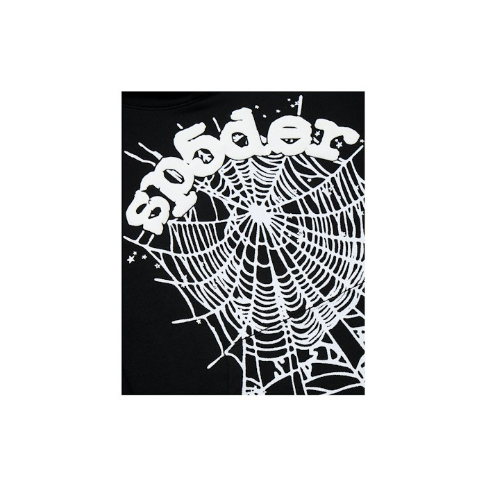 Худи Sp5der OG Web Hoodie Black Худи Sp5der OG Web Hoodie Black