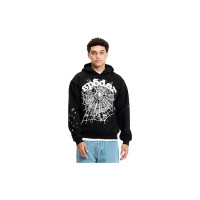 Sp5der OG Web Hoodie Black
